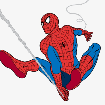 tranh tô màu siêu nhân nhện 1